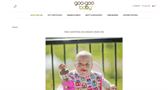 Desktop Screenshot of goo-goobaby.com